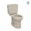 Cheap 🤩 TOTO Drake® DRAKE 2PC ROUND FRONT TOILET 1.28GPF CEFIONTECT BONE ⌛