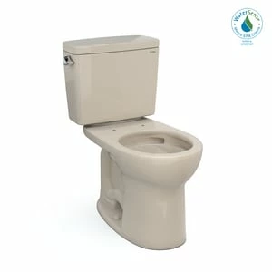 Cheap 🤩 TOTO Drake® DRAKE 2PC ROUND FRONT TOILET 1.28GPF CEFIONTECT BONE ⌛ 1 Cheap 🤩 TOTO Drake® DRAKE 2PC ROUND FRONT TOILET 1.28GPF CEFIONTECT BONE ⌛