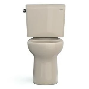 Cheap 🤩 TOTO Drake® DRAKE 2PC ROUND FRONT TOILET 1.28GPF CEFIONTECT BONE ⌛ 3 Cheap 🤩 TOTO Drake® DRAKE 2PC ROUND FRONT TOILET 1.28GPF CEFIONTECT BONE ⌛ - Image 3