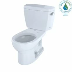 Best deal 🎁 TOTO Drake® DRAKE 2PC ROUND FRONT TOILET 1.28GPF RIGHT HAND LEVER 😍