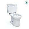 Top 10 👍 TOTO Drake® DRAKE 2PC ROUND FRONT TOILET 1.28GPF CEFIONTECT COTTON 🌟