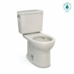 Cheap 🌟 TOTO Drake® DRAKE 2PC ROUND FRONT TOILET CEFIONTECT SEDONA BEIGE 😉