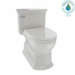 Best Pirce 🔔 TOTO Soiree® 1.28 gpf Elongated One Piece Toilet with Left-Hand Trip Lever in Sedona Beige ✨
