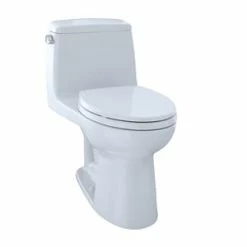 Hot Sale 👏 TOTO UltraMax® 1.6 gpf Elongated One Piece Toilet in Cotton 🔔