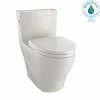 Discount 🛒 TOTO Legato® 1.28 gpf Vitreous China Elongated Toilet with 12 in. Rough-In in Bone White with Left-Hand Trip Lever ❤️