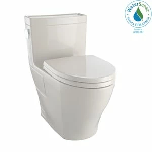 Discount 🛒 TOTO Legato® 1.28 gpf Vitreous China Elongated Toilet with 12 in. Rough-In in Bone White with Left-Hand Trip Lever ❤️ 1 Discount 🛒 TOTO Legato® 1.28 gpf Vitreous China Elongated Toilet with 12 in. Rough-In in Bone White with Left-Hand Trip Lever ❤️