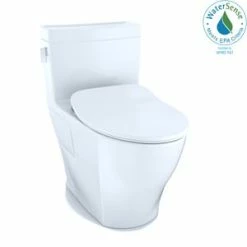 Outlet ✨ TOTO Legato® 1.28 gpf Elongated One Piece Toilet in Cotton ✨