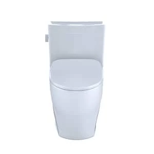 Outlet ✨ TOTO Legato® 1.28 gpf Elongated One Piece Toilet in Cotton ✨ 4 Outlet ✨ TOTO Legato® 1.28 gpf Elongated One Piece Toilet in Cotton ✨ - Image 4