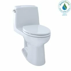 Buy 😉 TOTO Eco UltraMax® 1.28 gpf Elongated One Piece Toilet in Cotton 🤩