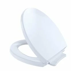 Budget 👏 TOTO SoftClose® Round Closed Front Toilet Seat with Cover in Cotton 😀