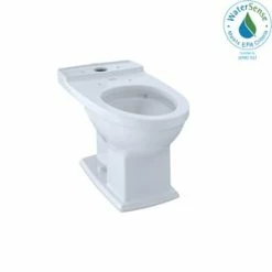 New ⌛ TOTO Connelly™ 1.28 gpf Elongated ADA Toilet Bowl in Cotton 🤩