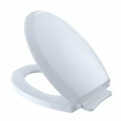 Hot Sale ✨ TOTO Guinevere® Elongated Closed Front Toilet Seat with Cover in Cotton ❤️