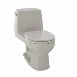 Discount 😍 TOTO UltraMax® 1.6 gpf Round One Piece Toilet in Bone ✔️