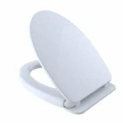 Best Sale 😉 TOTO SoftClose® Elongated Closed Front with Cover Toilet Seat in Cotton 🤩 -TOTO Sales Store Query 26