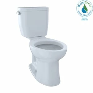 Deals 😉 TOTO Entrada™ 1.28 gpf Elongated Floor Mount Two Piece Toilet in Cotton ❤️ 1 Deals 😉 TOTO Entrada™ 1.28 gpf Elongated Floor Mount Two Piece Toilet in Cotton ❤️