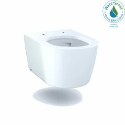 Budget 🎁 TOTO RP™ 1.28 gpf Elongated Wall Mount Toilet Bowl in Cotton 🤩