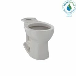 Best reviews of 🎁 TOTO Entrada™ 1.28 gpf Round ADA Floor Mount Toilet Bowl in Sedona Beige ⭐