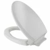 Best deal 🎁 TOTO SoftClose® Elongated Closed Front with Cover Toilet Seat in Colonial White ✔️
