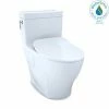 Best reviews of ⭐ TOTO Aimes® 1.28 gpf Elongated One Piece Toilet in Cotton 🔔