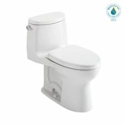 Best deal 😍 TOTO UltraMax® II 1.28 gpf Elongated One Piece Toilet with Left-Hand Trip Lever in Cotton ✨