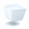 Best reviews of 🔥 TOTO SP 1.28 gpf Elongated ADA Wall Mount Toilet Bowl in Cotton 😍