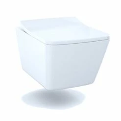 Best reviews of 🔥 TOTO SP 1.28 gpf Elongated ADA Wall Mount Toilet Bowl in Cotton 😍