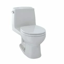 Budget 🥰 TOTO Ultimate® 1.6 gpf Round One Piece Toilet in Colonial White ✨