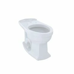 Buy 😉 TOTO Eco Clayton® 1.28 gpf Elongated ADA Toilet Bowl in Cotton 🔔