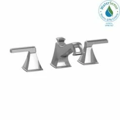 Best Pirce 🔥 TOTO Connelly™ Two Handle Widespread Bathroom Sink Faucet in Polished Chrome Lever Handle 🌟