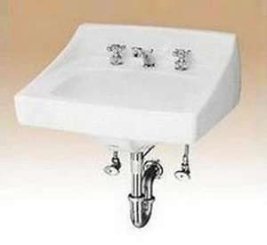 Outlet ⌛ TOTO Wall Mount Basin in Cotton ✔️ 1 Outlet ⌛ TOTO Wall Mount Basin in Cotton ✔️