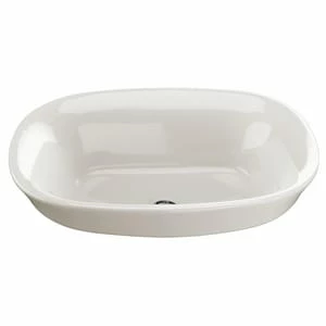 Best Sale 👍 TOTO Maris® 19-1/2 x 15-5/32 in. 1-Bowl Semi Recessed Vitreous China Oval Lavatory Sink with Center Drain in Colonial White 😀 1 Best Sale 👍 TOTO Maris® 19-1/2 x 15-5/32 in. 1-Bowl Semi Recessed Vitreous China Oval Lavatory Sink with Center Drain in Colonial White 😀