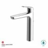 Deals 🔔 TOTO Single Handle Vessel Filler Bathroom Sink Faucet in Polished Chrome Lever Handle ⭐