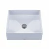 Best Pirce 🧨 TOTO Arvina™ 4-15/16 in. 1-Bowl Vessel Lavatory Sink with Center Drain in Cotton 👍