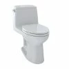Best deal 💯 TOTO UltraMax® 1.6 gpf 12 Elongated Bowl One Piece Toilet Country White with Left-Hand Trip Lever 🧨