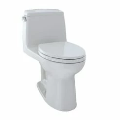 Best deal 💯 TOTO UltraMax® 1.6 gpf 12 Elongated Bowl One Piece Toilet Country White with Left-Hand Trip Lever 🧨