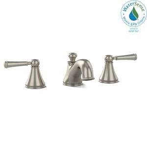 Cheap 🧨 TOTO Vivian® Deck Mount Widespread Bathroom Sink Faucet with Double Lever Handle in Brushed Nickel 😉 1 Cheap 🧨 TOTO Vivian® Deck Mount Widespread Bathroom Sink Faucet with Double Lever Handle in Brushed Nickel 😉