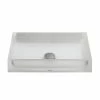 Budget 💯 TOTO Luminist™ 3-7/8 in. 1-Bowl Vessel Lavatory Sink with Center Drain in Frosted White 👏