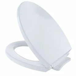 Flash Sale 🤩 TOTO SoftClose® Elongated Closed Front with Cover Toilet Seat in Cotton 🤩