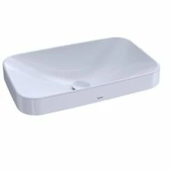 Deals 🧨 TOTO Arvina™ 4-3/4 in. 1-Bowl Vessel Lavatory Sink with Center Drain in Cotton 💯