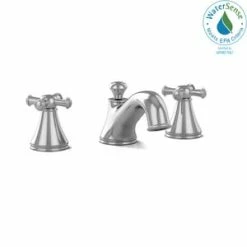 Deals 🔔 TOTO Vivian® Two Handle Widespread Bathroom Sink Faucet in Polished Chrome Lever Handle 😉