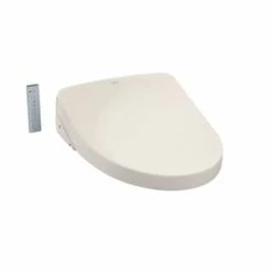 Best Sale ✔️ TOTO Washlet® Elongated Closed Front with Cover Bidet Seat in Sedona Beige ⭐