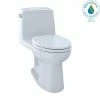 Best Sale 🌟 TOTO Eco UltraMax® 1.28 gpf Elongated Floor Mount One Piece Toilet in Cotton 🎉