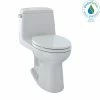 Cheapest 🎉 TOTO Eco UltraMax® 1.28 gpf Elongated Floor Mount One Piece Toilet in Colonial White ✨