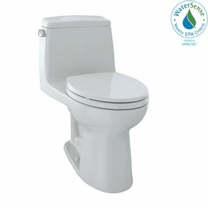 Cheapest 🎉 TOTO Eco UltraMax® 1.28 gpf Elongated Floor Mount One Piece Toilet in Colonial White ✨ 1 Cheapest 🎉 TOTO Eco UltraMax® 1.28 gpf Elongated Floor Mount One Piece Toilet in Colonial White ✨