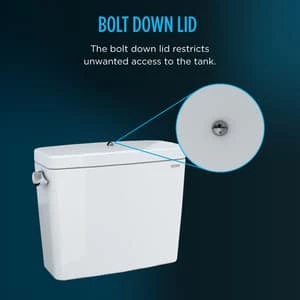 Brand new ⌛ TOTO Drake® 1.28 gpf Dual Flush Toilet Tank in Cotton ⌛ 5 Brand new ⌛ TOTO Drake® 1.28 gpf Dual Flush Toilet Tank in Cotton ⌛ - Image 5