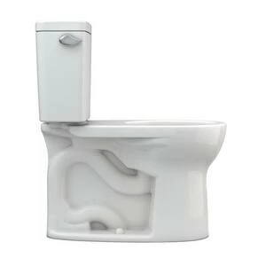Promo ❤️ TOTO Drake® DRAKE 2PC ROUND FRONT TOILET CEFIONTECT COLONIAL WHITE ✨ 2 Promo ❤️ TOTO Drake® DRAKE 2PC ROUND FRONT TOILET CEFIONTECT COLONIAL WHITE ✨ - Image 2